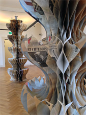 kunst papierkunst slingers gorcums museum henriette santing